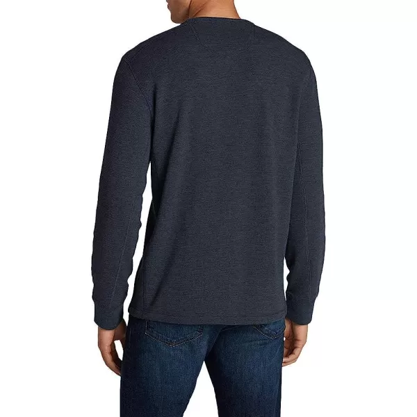 imageEddie Bauer Mens Eddies Favorite Ultrasoft Thermal CrewTall Htr Navy