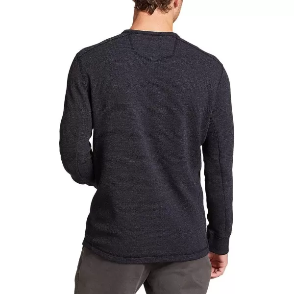 imageEddie Bauer Mens Eddies Favorite Ultrasoft Thermal HenleyRegular Faded Black