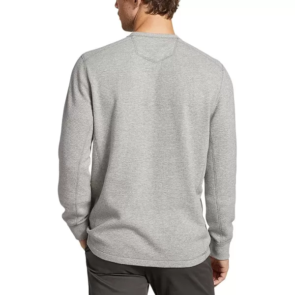imageEddie Bauer Mens Eddies Favorite Ultrasoft Thermal HenleyRegular Light Heather Gray Gray