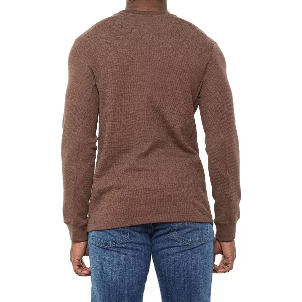 imageEddie Bauer Mens Eddies Favorite Ultrasoft Thermal HenleyStandard Brown Bark