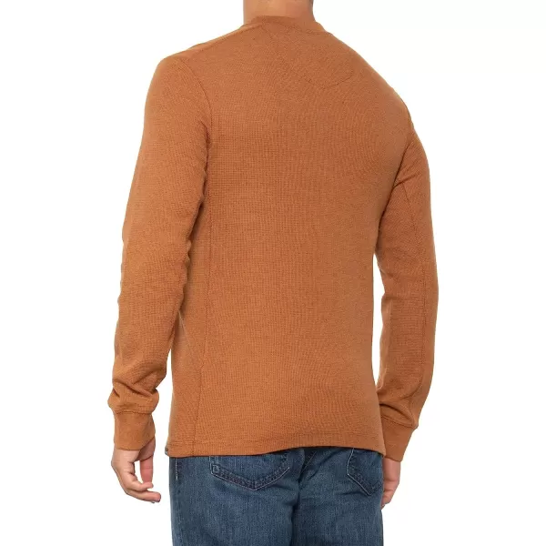 imageEddie Bauer Mens Eddies Favorite Ultrasoft Thermal HenleyStandard Sienna