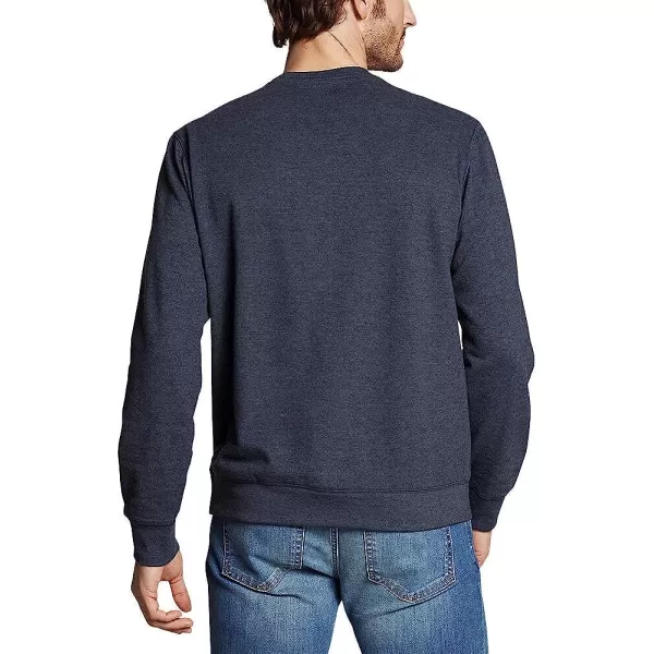 imageEddie Bauer Mens Everyday Crew SweatshirtRegular Midnight Htr