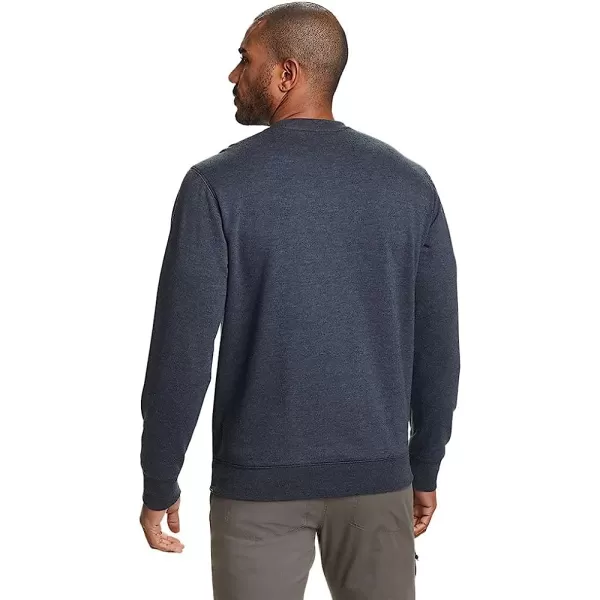imageEddie Bauer Mens Everyday Crew SweatshirtRegular Midnight Htr