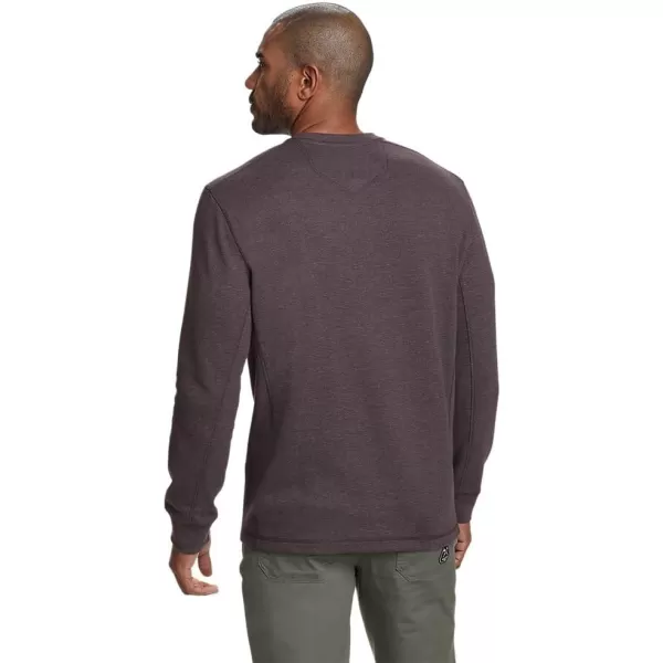 imageEddie Bauer Mens Faux ShearlingLined Thermal ShirtAubergine