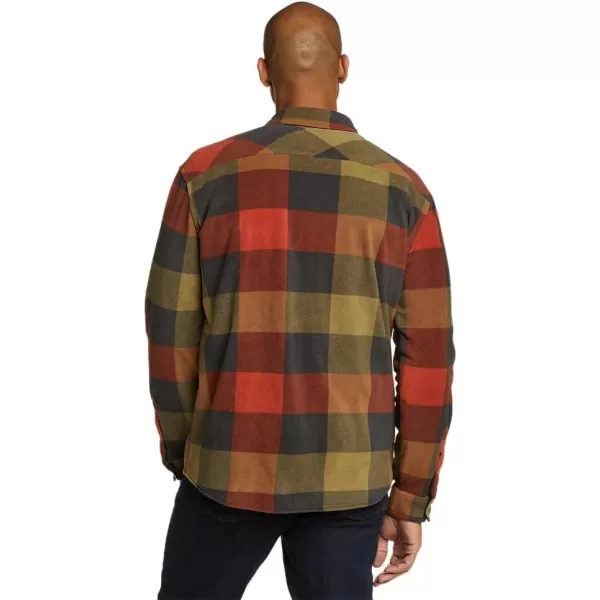 imageEddie Bauer Mens Faux ShearlingLined Thermal ShirtClay