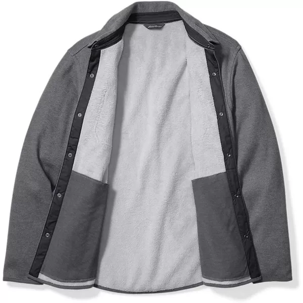 imageEddie Bauer Mens Faux ShearlingLined Thermal ShirtStorm