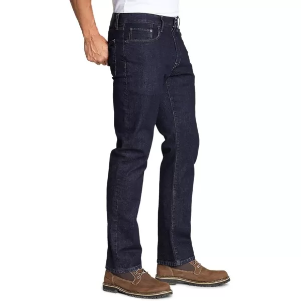 imageEddie Bauer Mens Field Flex Straight JeansDeep Rinse