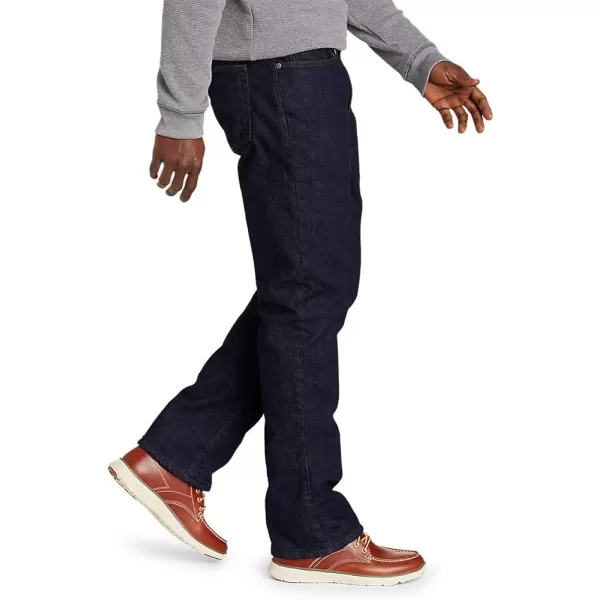 imageEddie Bauer Mens Field Flex Straight JeansDeep Rinse