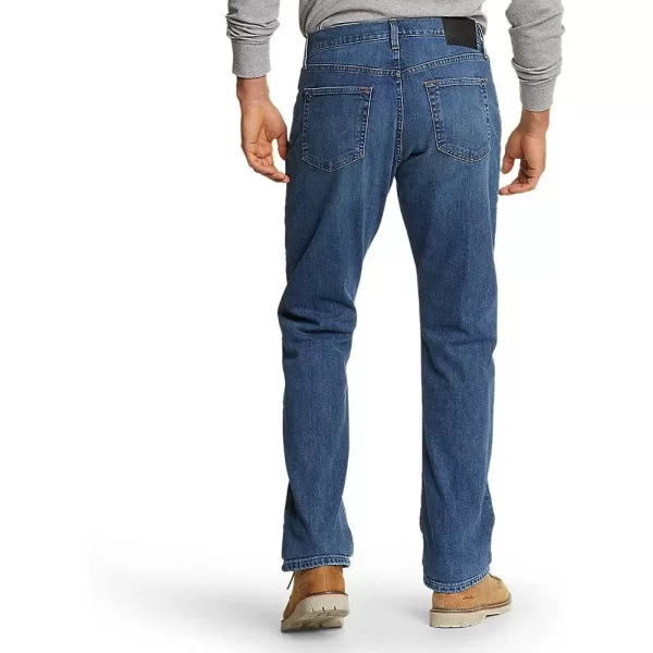 imageEddie Bauer Mens Field Flex Straight JeansMeridian Blue