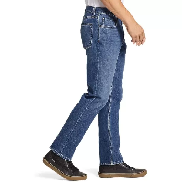 imageEddie Bauer Mens Field Flex Straight JeansMeridian Blue