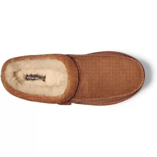 imageEddie Bauer Mens Firelight Shearling Moc ScuffChestnut