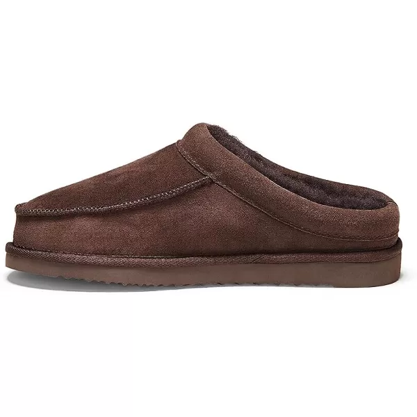 imageEddie Bauer Mens Firelight Shearling Moc ScuffCoffee