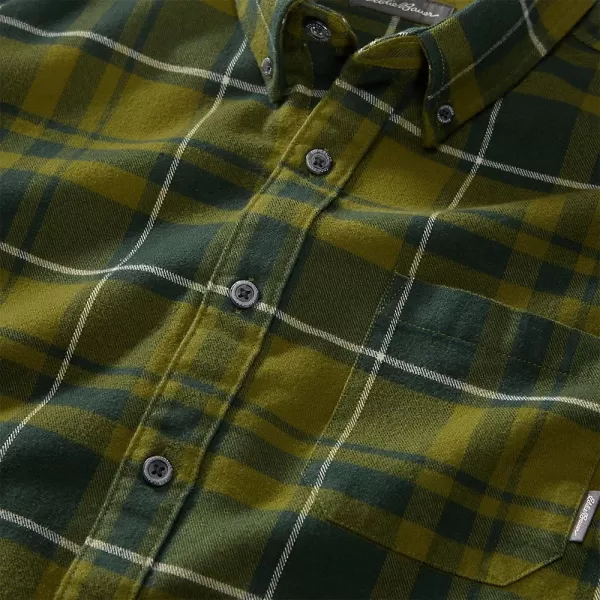 imageEddie Bauer Mens FlannelDk Olive