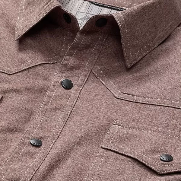 imageEddie Bauer Mens Front Range LongSleeve Chambray ShirtRegular Redwood