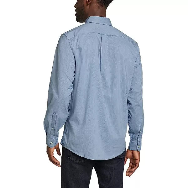 imageEddie Bauer Mens Getaway Flex LongSleeve ShirtRegular True Blue