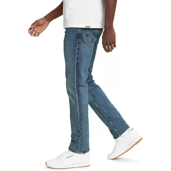 imageEddie Bauer Mens H2Low Flex Jeans  SlimDusty Blue