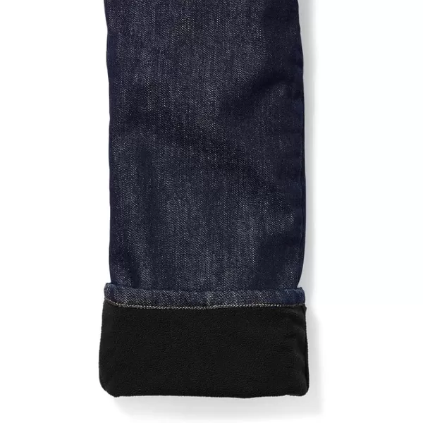 imageEddie Bauer Mens H2low Flex FleeceLined JeansDeep Rinse