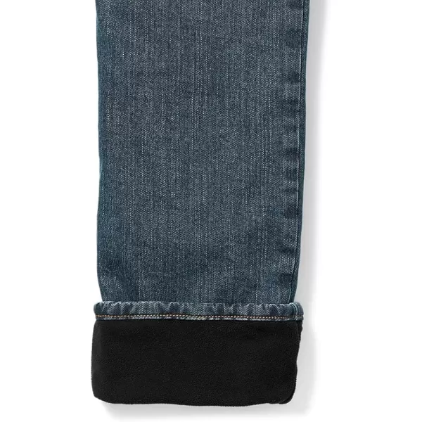 imageEddie Bauer Mens H2low Flex FleeceLined JeansSlate Blue