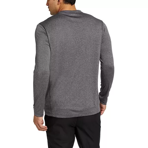 imageEddie Bauer Mens HYOH LongSleeve CrewRegular Med Htr Gray