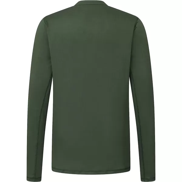 imageEddie Bauer Mens Heat Control Baselayer CrewDark Loden