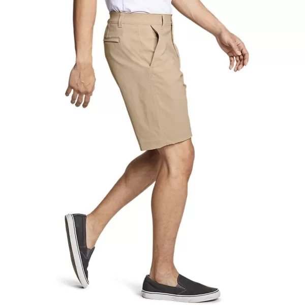 imageEddie Bauer Mens Horizon Guide 10 Chino ShortsLight Khaki