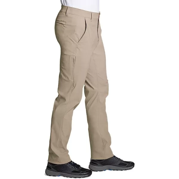 imageEddie Bauer Mens Horizon Guide Chino Pants  Slim FitRegular Light Khaki