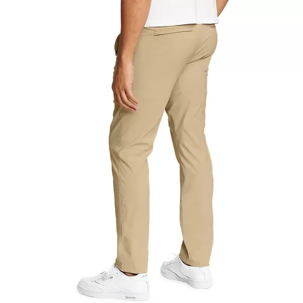 imageEddie Bauer Mens Horizon Guide Chino Pants  Slim FitRegular Light Khaki