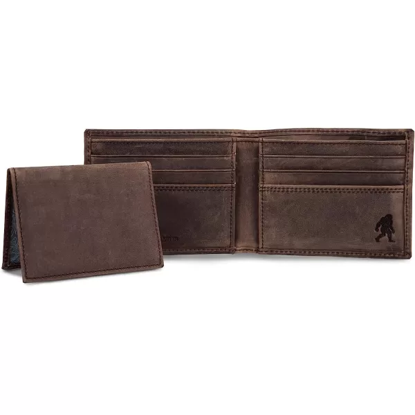 imageEddie Bauer Mens Leather Removable Passcase Wallet with Embossed Sasquatch Tan One SizeEddie Bauer Mens Leather Removable Passcase Wallet with Embossed Sasquatch Tan One Size