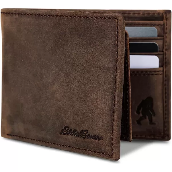 imageEddie Bauer Mens Leather Removable Passcase Wallet with Embossed Sasquatch Tan One SizeEddie Bauer Mens Leather Removable Passcase Wallet with Embossed Sasquatch Tan One Size