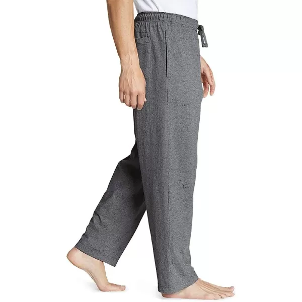 imageEddie Bauer Mens Legend Wash Jersey Sleep Pantstall Medium Heather Gray Gray