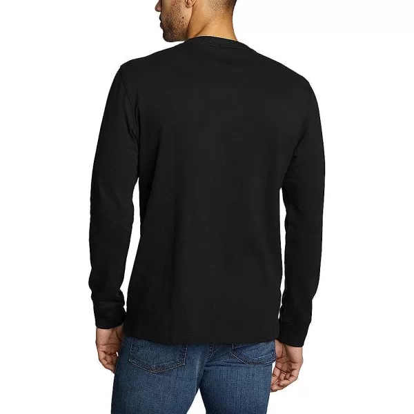 imageEddie Bauer Mens Legend Wash Pro LongSleeve TShirtRegular Black