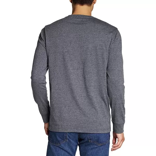 imageEddie Bauer Mens Legend Wash Pro LongSleeve TShirtRegular Gray Heather
