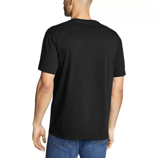 imageEddie Bauer Mens Legend Wash Pro ShortSleeve TShirt  ClassicBlack