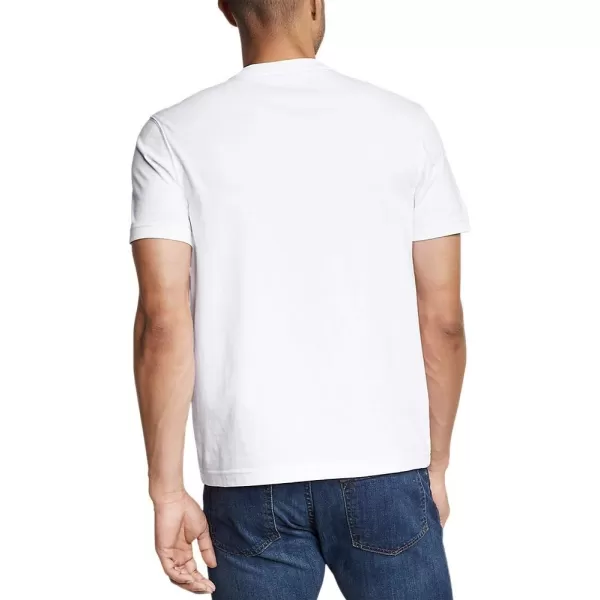 imageEddie Bauer Mens Legend Wash Pro ShortSleeve TShirt  ClassicWhite