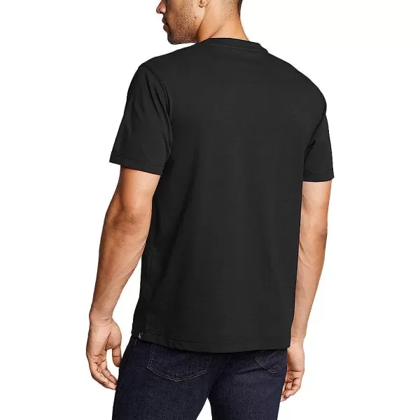 imageEddie Bauer Mens Legend Wash Pro ShortSleeve VNeck TShirtBlack