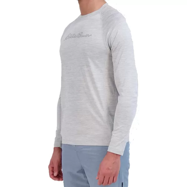 imageEddie Bauer Mens Long Sleeve Rashguard Shirt  UPF 40 Sun Protection  Ideal for Outdoor ActivitiesGray