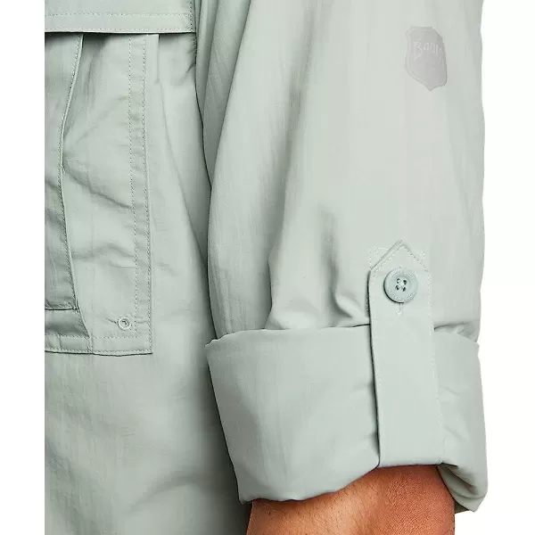 imageEddie Bauer Mens LongSleeve King Salmon ShirtTall Sea Blue
