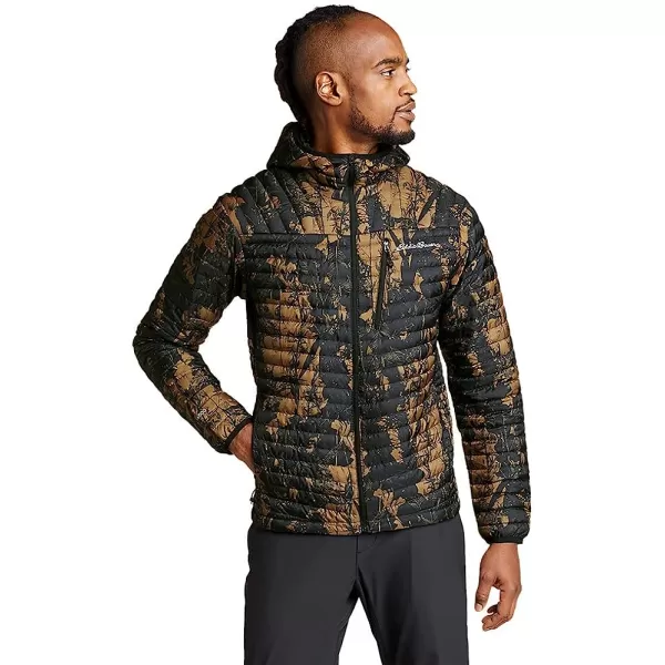 imageEddie Bauer Mens MicroTherm 20 Down Hooded JacketEddie Bauer Mens MicroTherm 20 Down Hooded Jacket