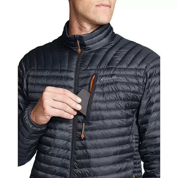 imageEddie Bauer Mens MicroTherm 20 Down JacketRegular Black