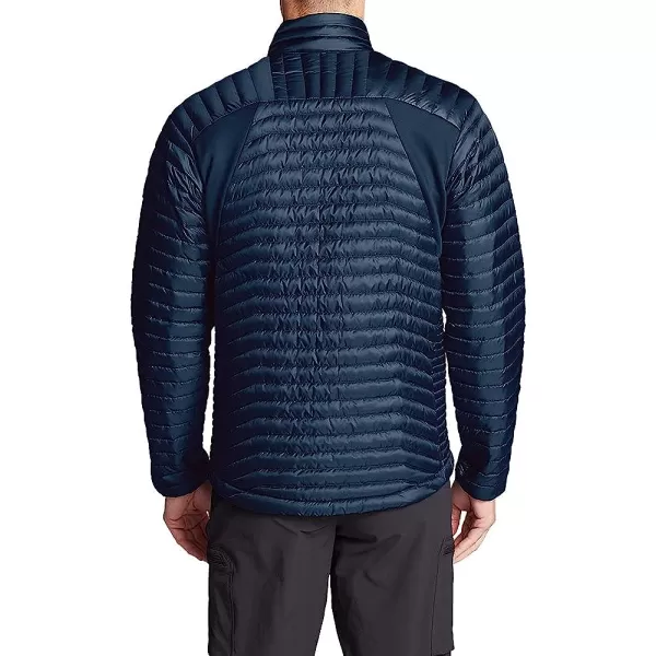 imageEddie Bauer Mens MicroTherm 20 Down JacketRegular Medium Indigo