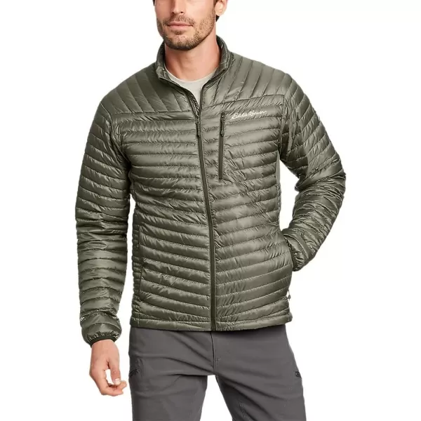 imageEddie Bauer Mens MicroTherm 20 Down JacketRegular Sprig