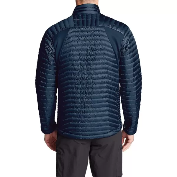 imageEddie Bauer Mens MicroTherm 20 Down JacketTall Medium Indigo