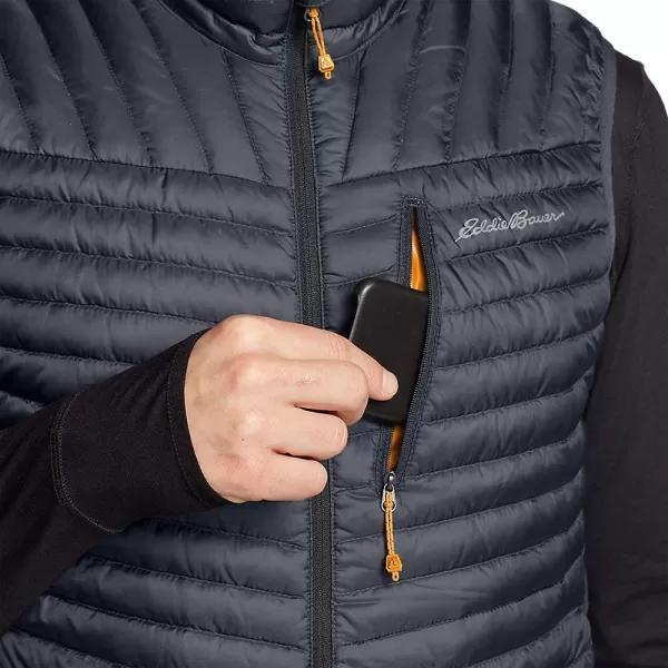 imageEddie Bauer Mens MicroTherm 20 Down VestRegular Black