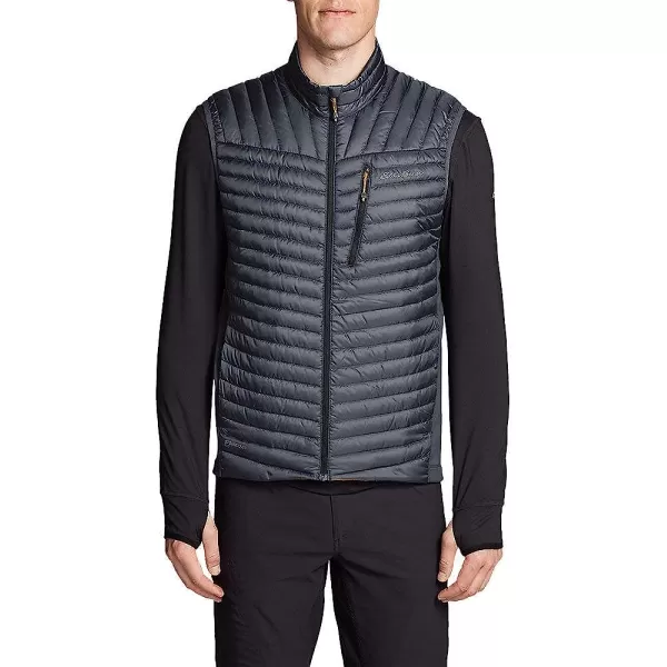 imageEddie Bauer Mens MicroTherm 20 Down VestRegular Black