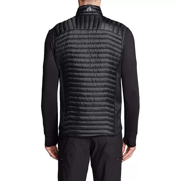 imageEddie Bauer Mens MicroTherm 20 Down VestRegular Black