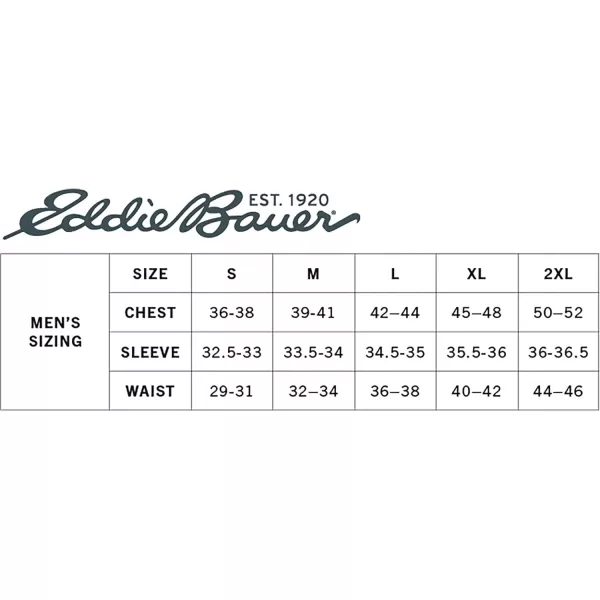 imageEddie Bauer Mens Midweight Long Sleeve Crew Neck ShirtBlack