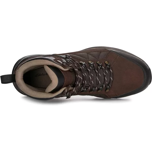 imageEddie Bauer Mens Mount Hood Waterproof Hiking BootsChocolate Brown