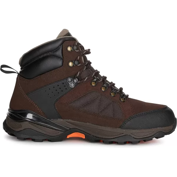 imageEddie Bauer Mens Mount Hood Waterproof Hiking BootsChocolate Brown