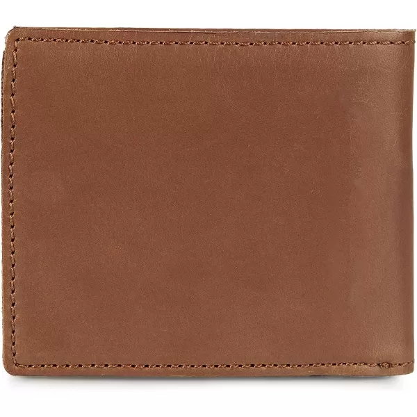 imageEddie Bauer Mens Outdoor Leather Bifold Wallet with 6 Card Slots Brown One SizeEddie Bauer Mens Outdoor Leather Bifold Wallet with 6 Card Slots Brown One Size