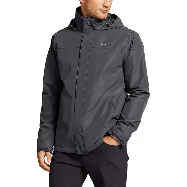 imageEddie Bauer Mens Packable Rainfoil JacketRegular Dark Smoke